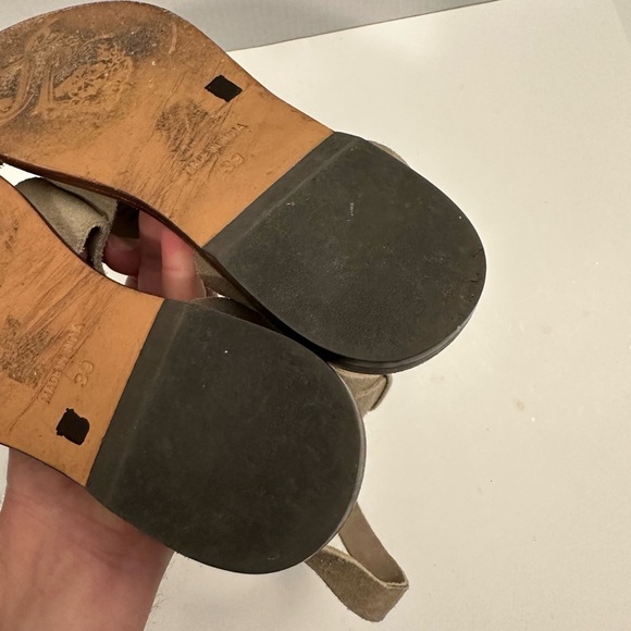 Free People Torrance Anklet Suede Wrap Sandal Size EU 39 - Picture 13 of 15